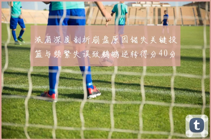 浓眉深度剖析崩盘原因错失关键投篮与频繁失误致鹈鹕逆转得分40分